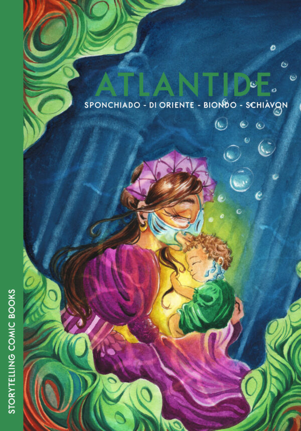 Atlantide - fumetto di sponchiado, di oriente, biondo, schiavon